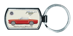 Ford Mustang Convertible 1965-67 Keyring 4